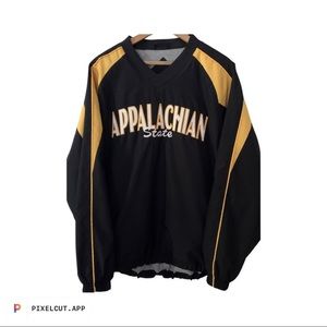 Holloway Men’s College Windbreaker Pull Over Draw String Waist Zip Side Size M